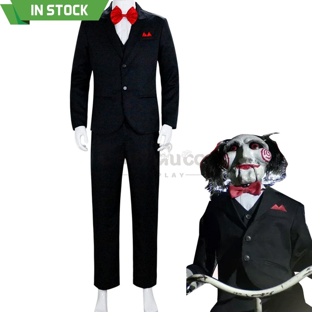 【In Stock】Movie Saw Cosplay Jigsaw Costume Costumes