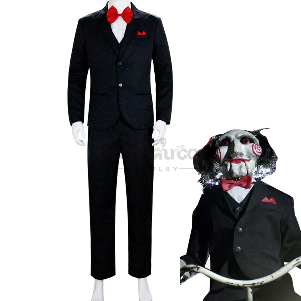 【In Stock】Movie Saw Cosplay Jigsaw Costume Costumes