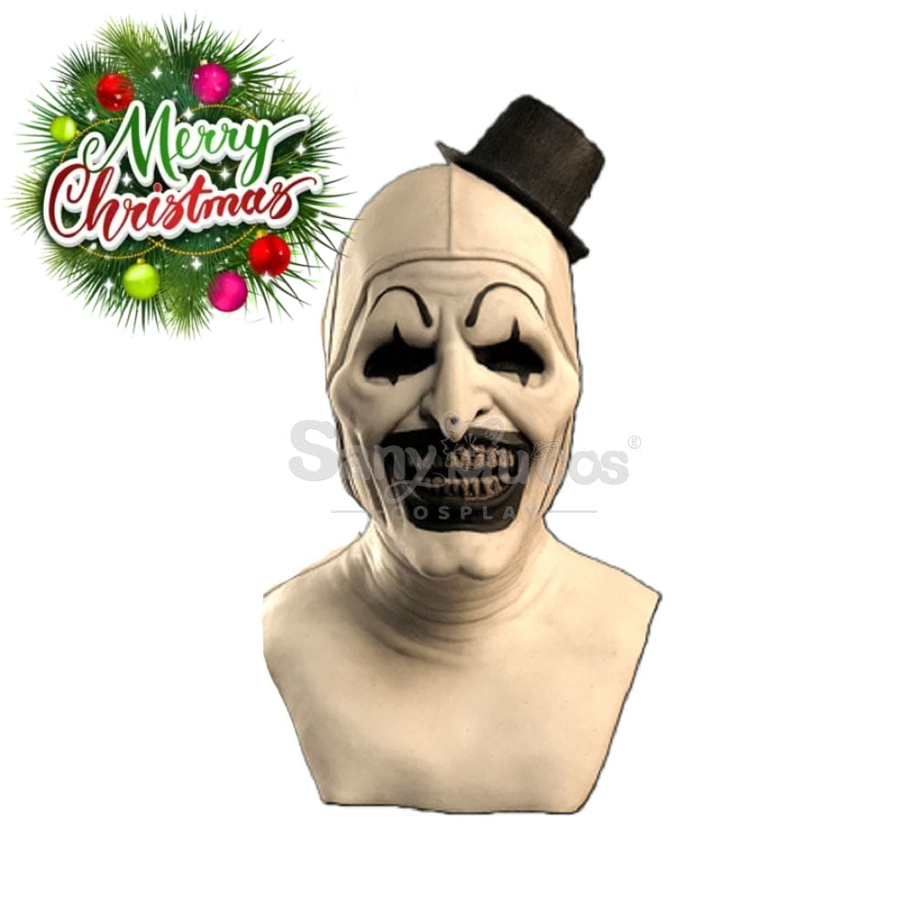 【In Stock】Movie Terrifier Cosplay Art The Clown Mask Prop A