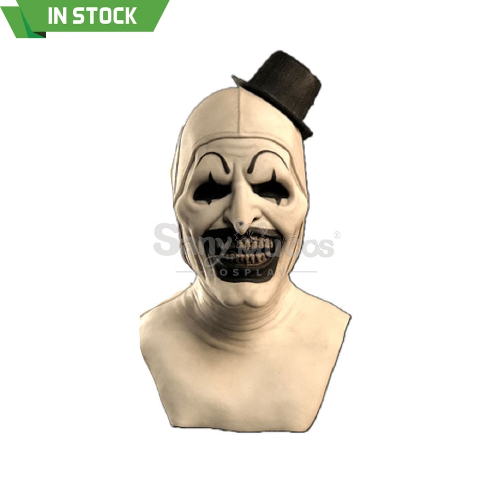 【In Stock】Movie Terrifier Cosplay Art The Clown Mask Prop A