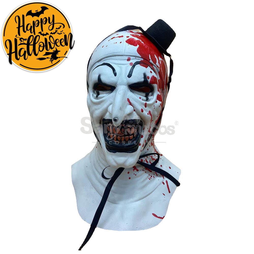 【In Stock】Movie Terrifier Cosplay Art The Clown Mask Prop B