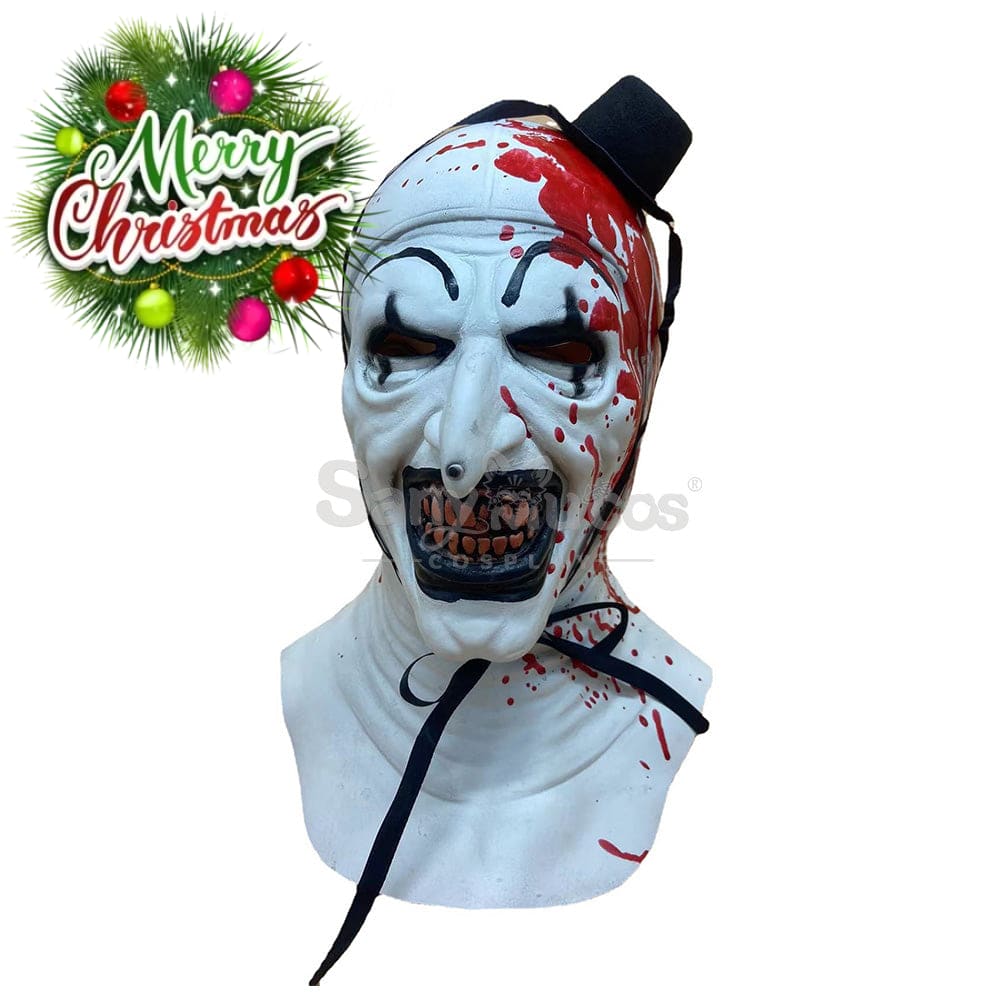 【In Stock】Movie Terrifier Cosplay Art The Clown Mask Prop B