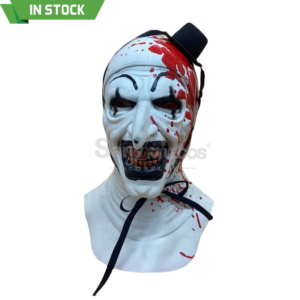 【In Stock】Movie Terrifier Cosplay Art The Clown Mask Prop B