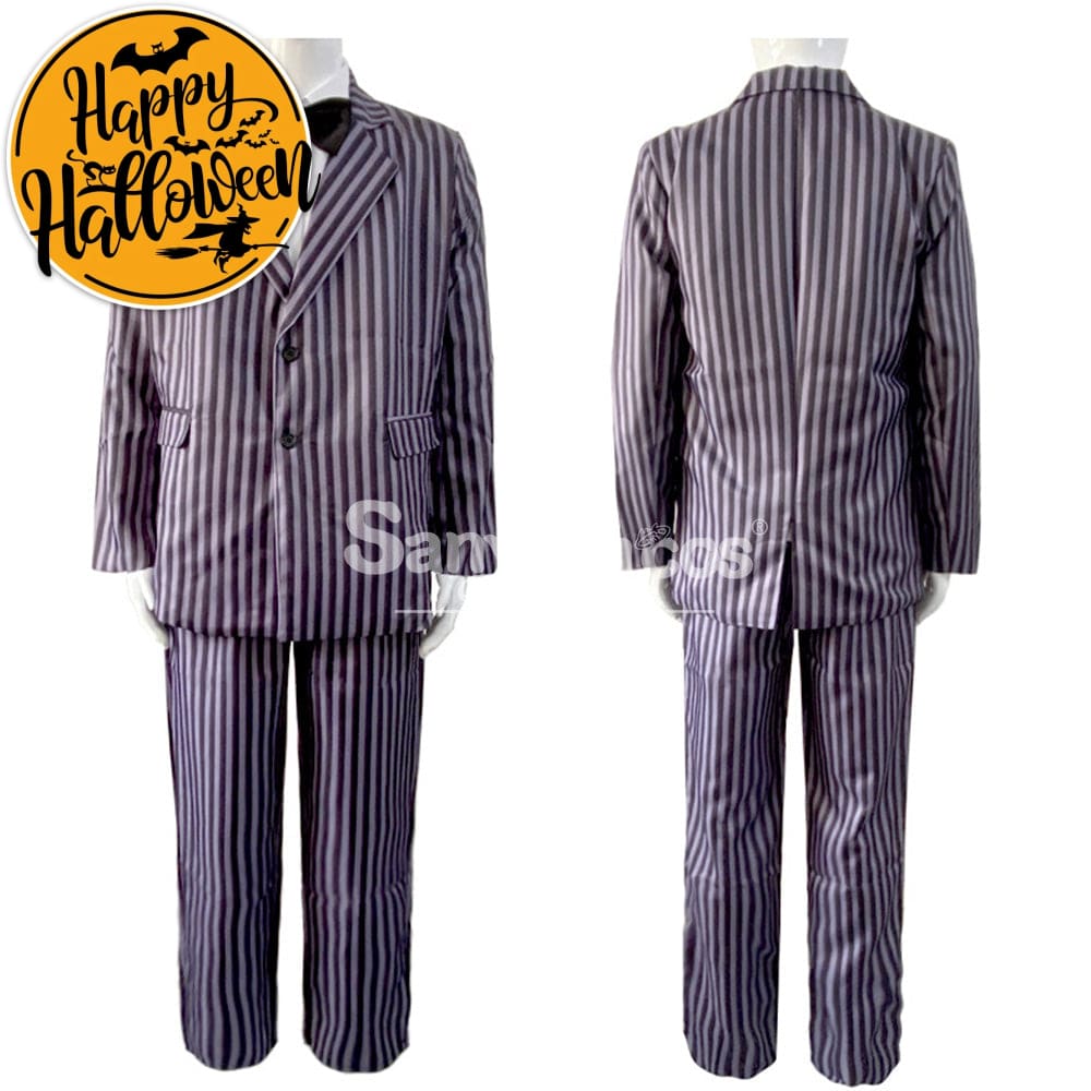【In Stock】Movie The Addams Family Cosplay Gomez Costume Costumes