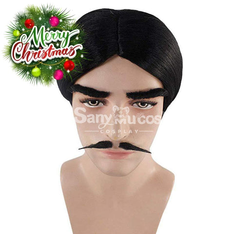 【In Stock】Movie The Addams Family Cosplay Gomez Wig Wigs