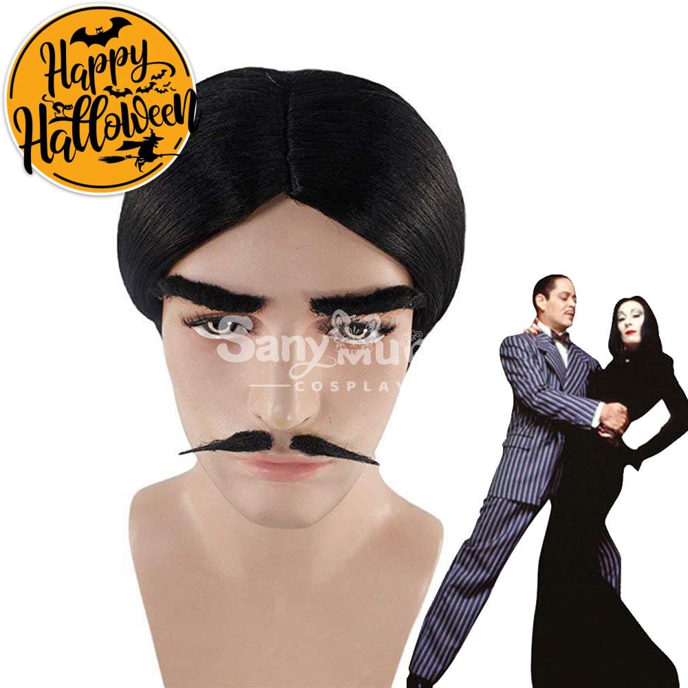 【In Stock】Movie The Addams Family Cosplay Gomez Wig Wigs
