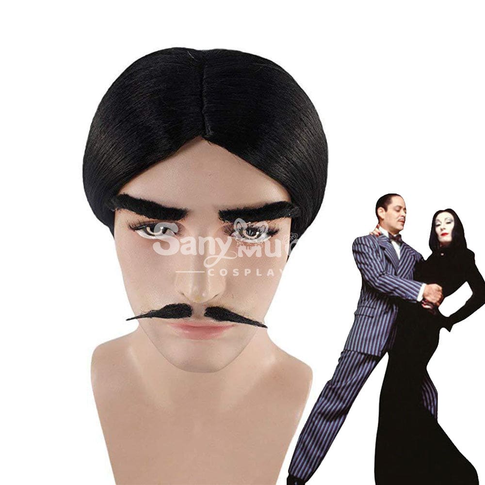 【In Stock】Movie The Addams Family Cosplay Gomez Wig Wigs