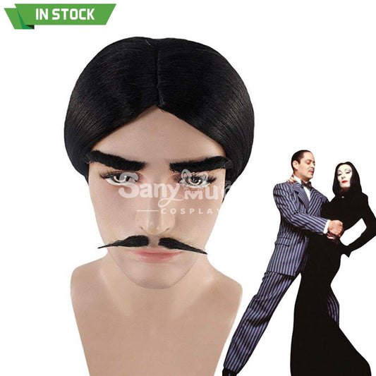 【In Stock】Movie The Addams Family Cosplay Gomez Wig Wigs 1000