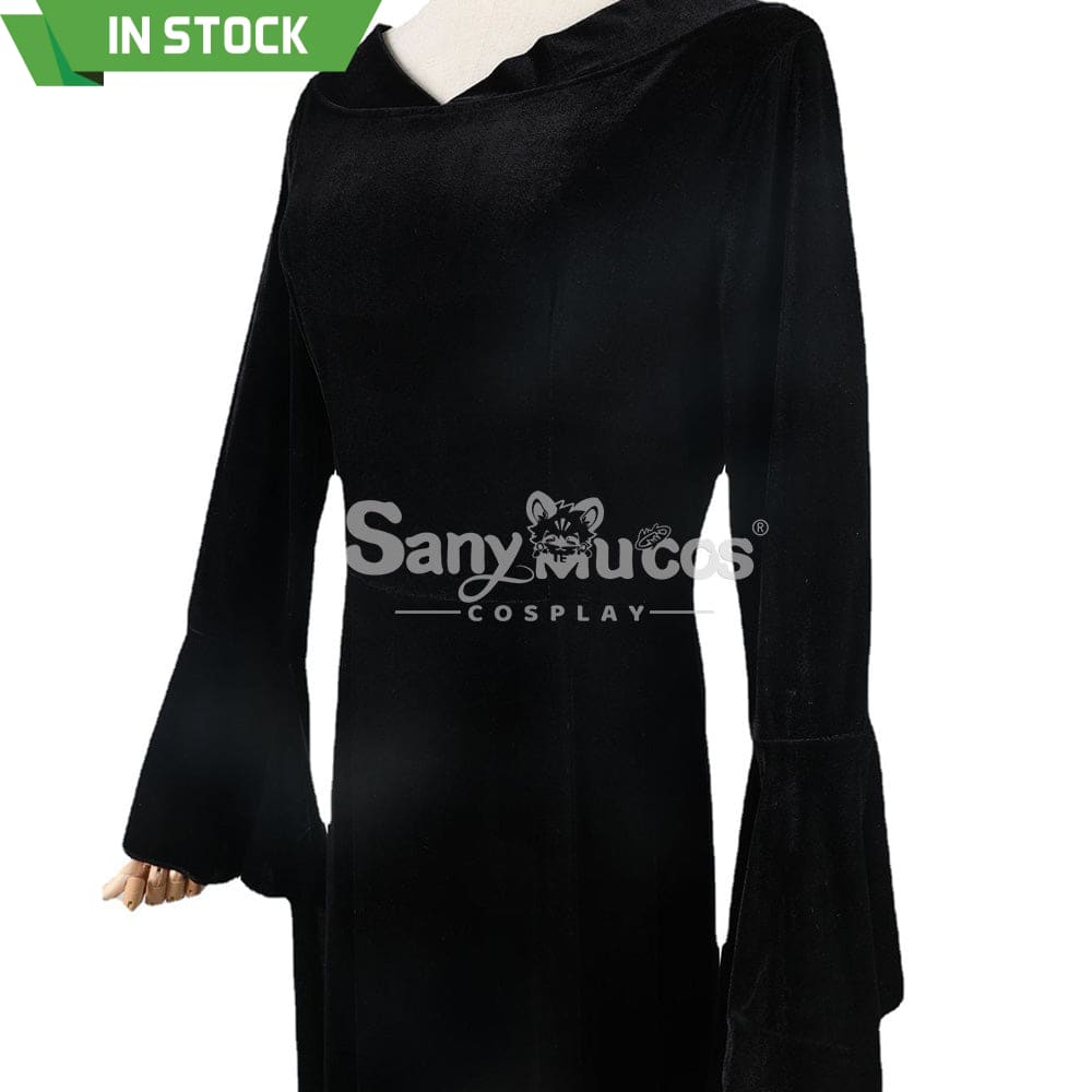 【In Stock】Movie The Addams Family Cosplay Morticia Costume Costumes