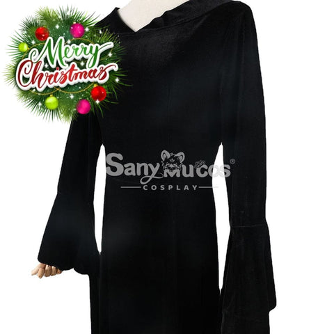 【In Stock】Movie The Addams Family Cosplay Morticia Costume Costumes