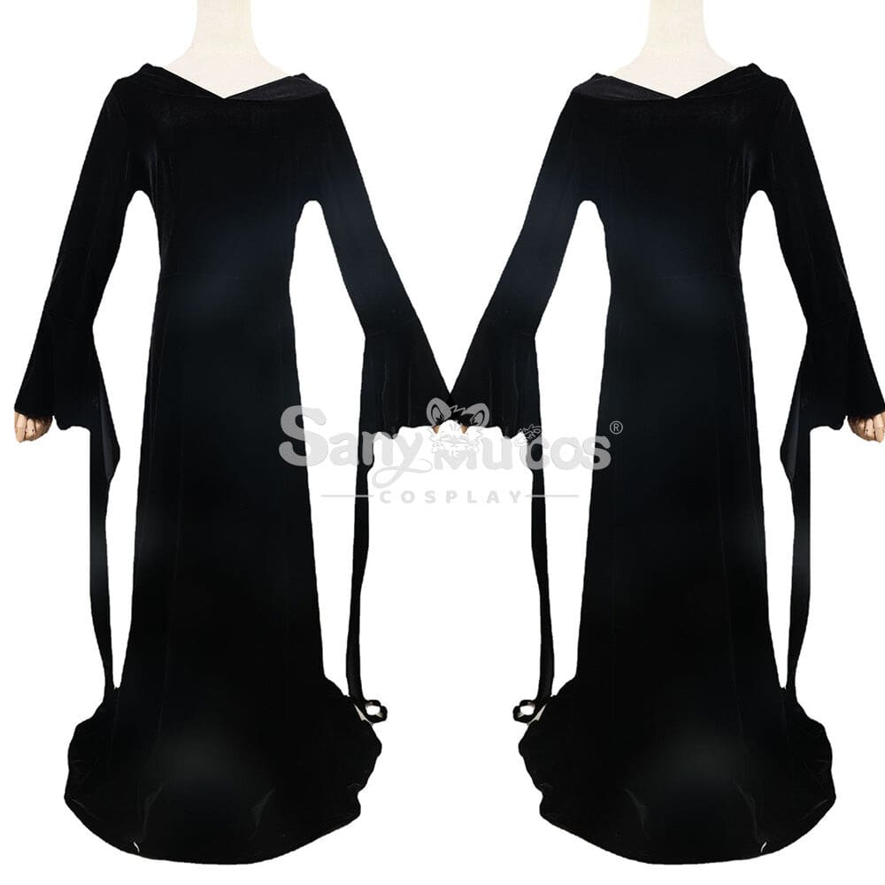 【In Stock】Movie The Addams Family Cosplay Morticia Costume Costumes