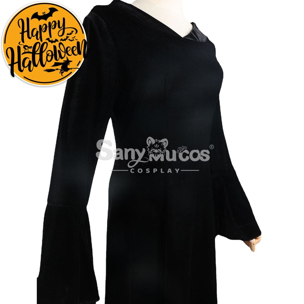 【In Stock】Movie The Addams Family Cosplay Morticia Costume Costumes
