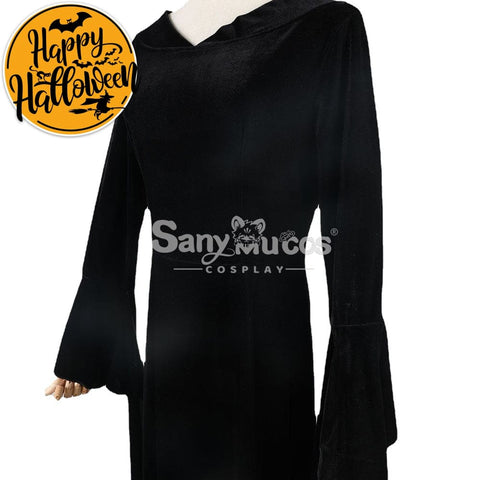 【In Stock】Movie The Addams Family Cosplay Morticia Costume Costumes