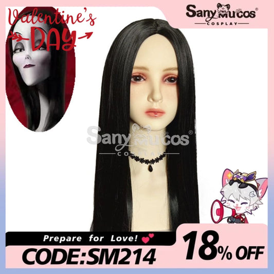 【In Stock】Movie The Addams Family Cosplay Morticia Wig Wigs 1000