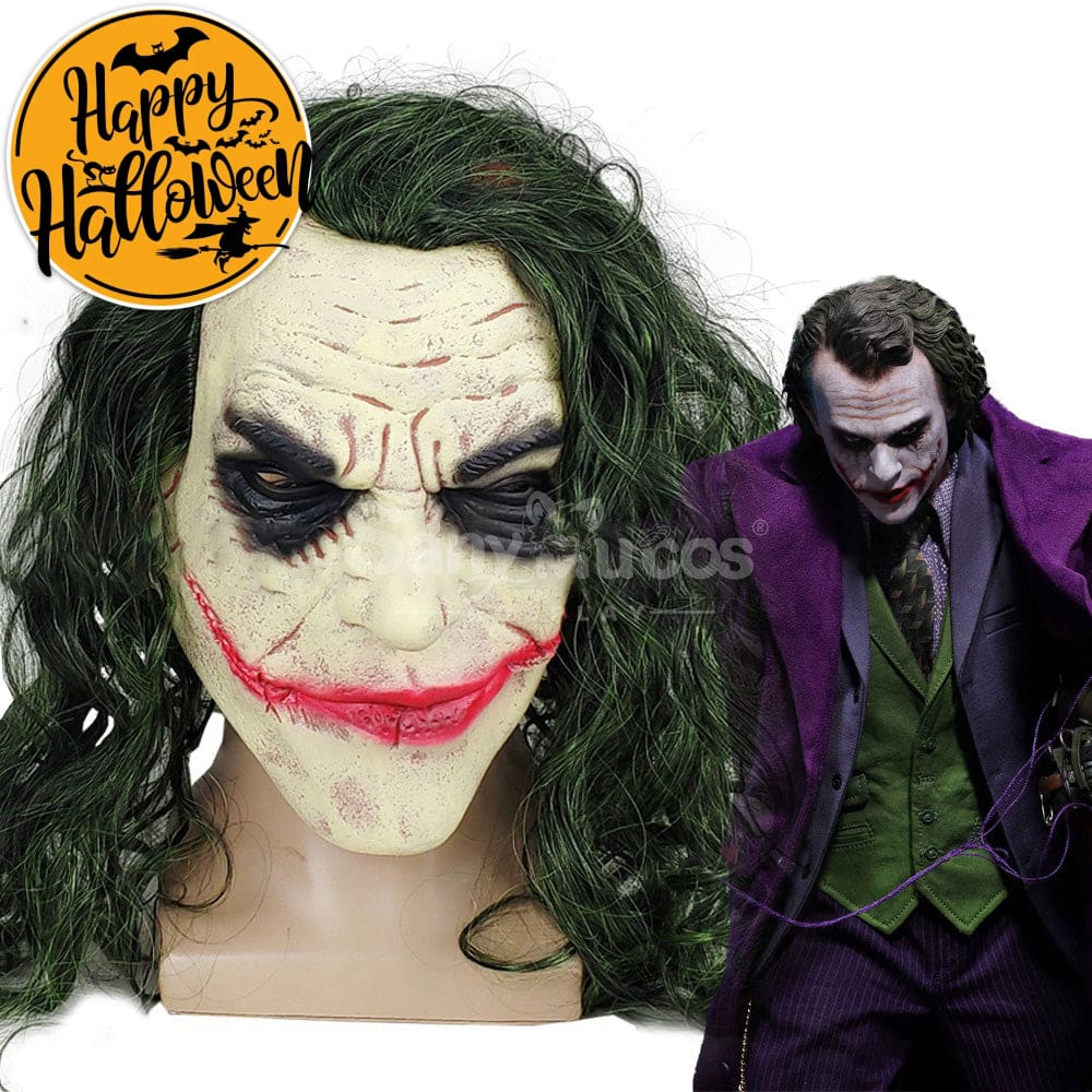 【In Stock】Movie The Dark Knight Cosplay Joker Mask Props Prop