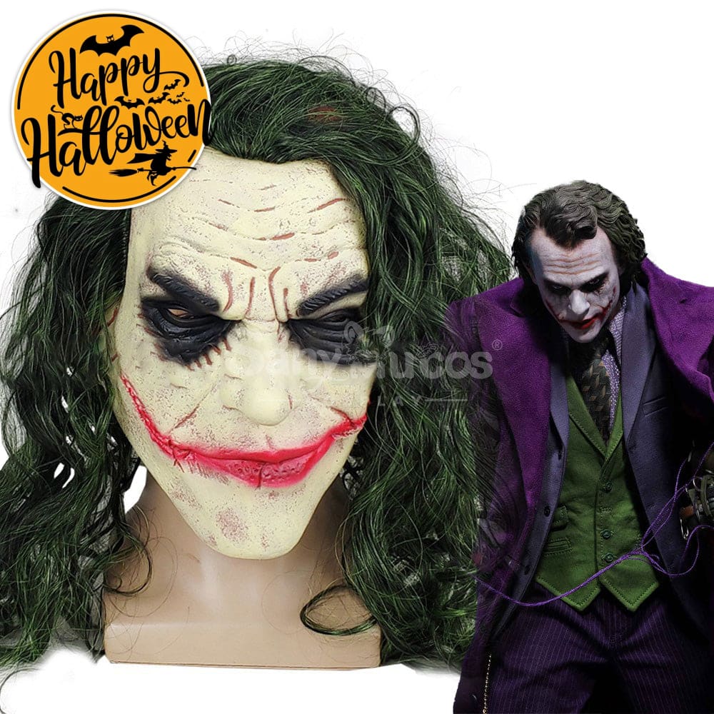 【In Stock】Movie The Dark Knight Cosplay Joker Mask Props Prop