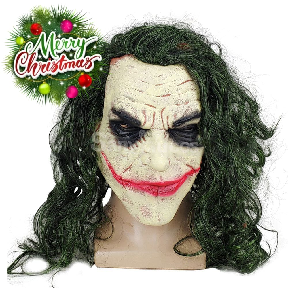 【In Stock】Movie The Dark Knight Cosplay Joker Mask Props Prop