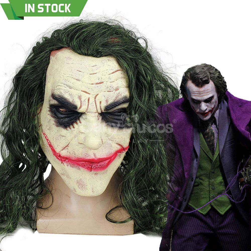 【In Stock】Movie The Dark Knight Cosplay Joker Mask Props Prop