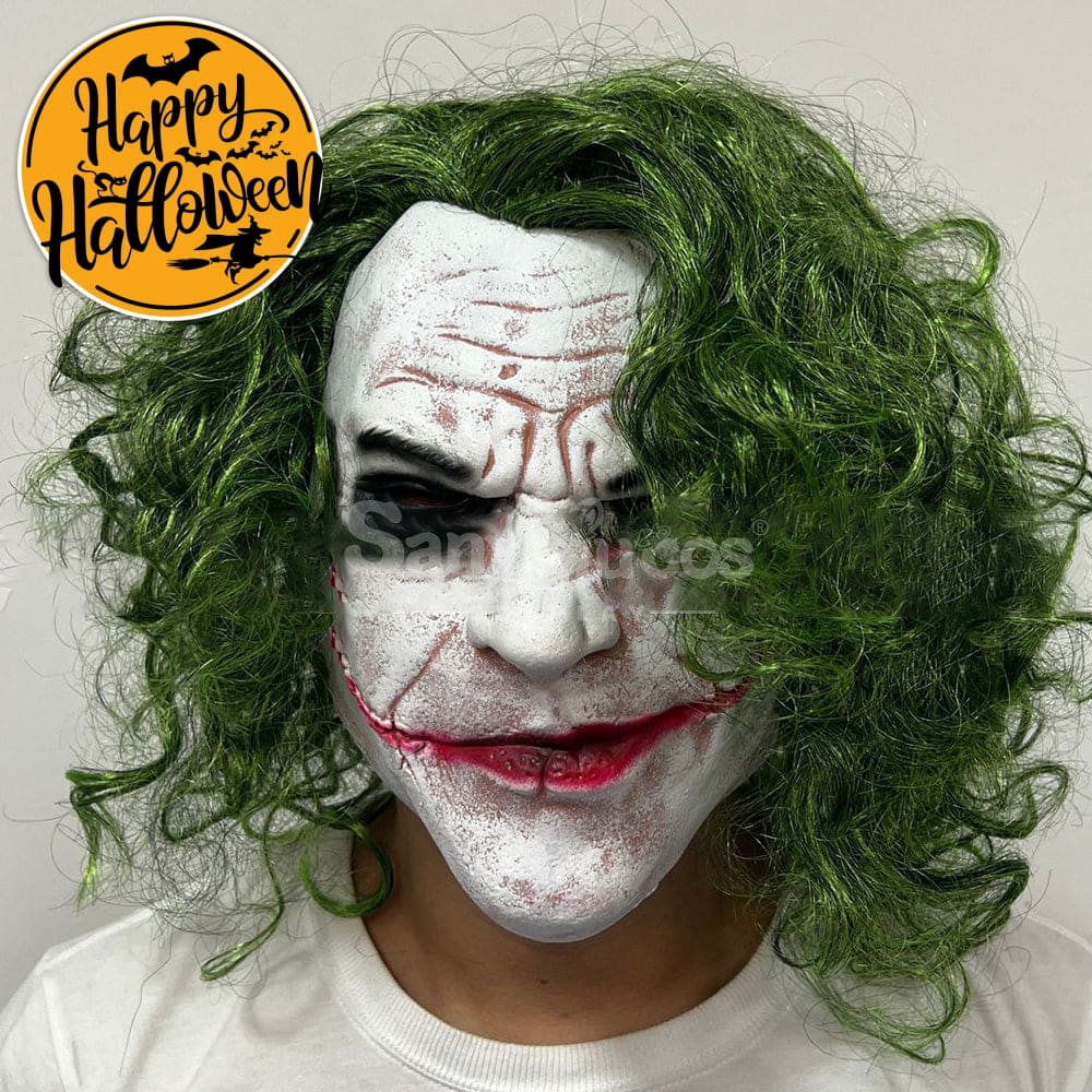 【In Stock】Movie The Dark Knight Cosplay Joker Mask Props Prop