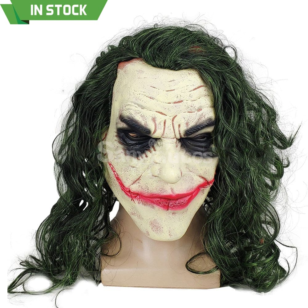 【In Stock】Movie The Dark Knight Cosplay Joker Mask Props Prop