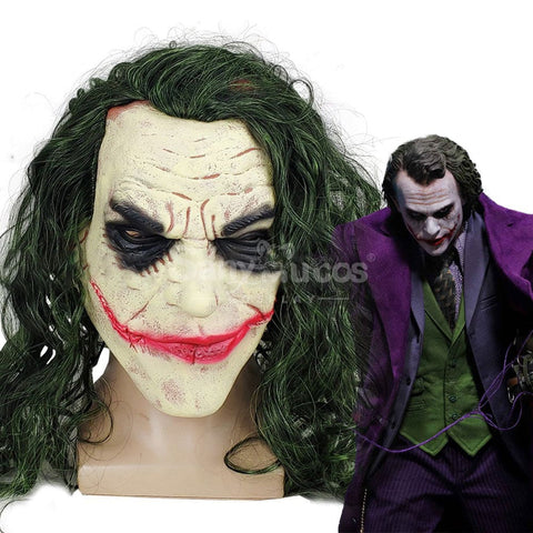 【In Stock】Movie The Dark Knight Cosplay Joker Mask Props Prop