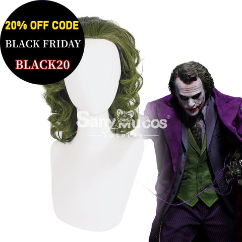 【In Stock】Movie The Dark Knight Cosplay Joker Wig Wigs