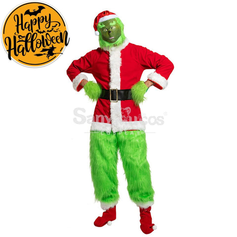 【In Stock】Movie The Grinch Cosplay Costume Costumes