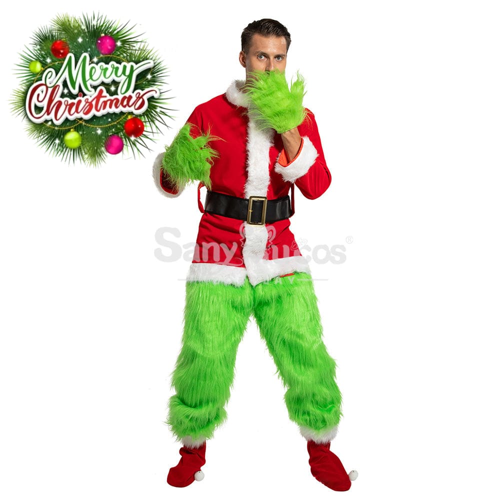 【In Stock】Movie The Grinch Cosplay Costume Costumes