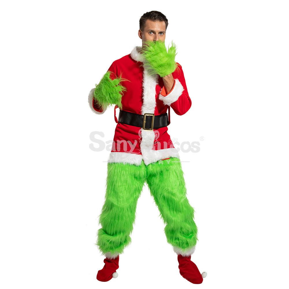 【In Stock】Movie The Grinch Cosplay Costume Costumes