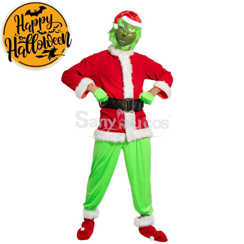 【In Stock】Movie The Grinch Cosplay Costume Costumes