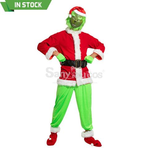 【In Stock】Movie The Grinch Cosplay Costume Costumes