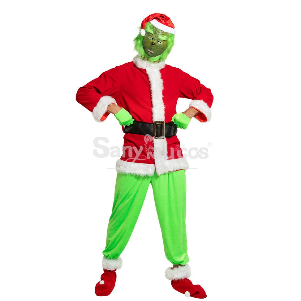 【In Stock】Movie The Grinch Cosplay Costume Costumes