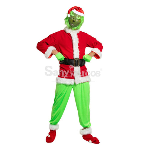 【In Stock】Movie The Grinch Cosplay Costume Costumes