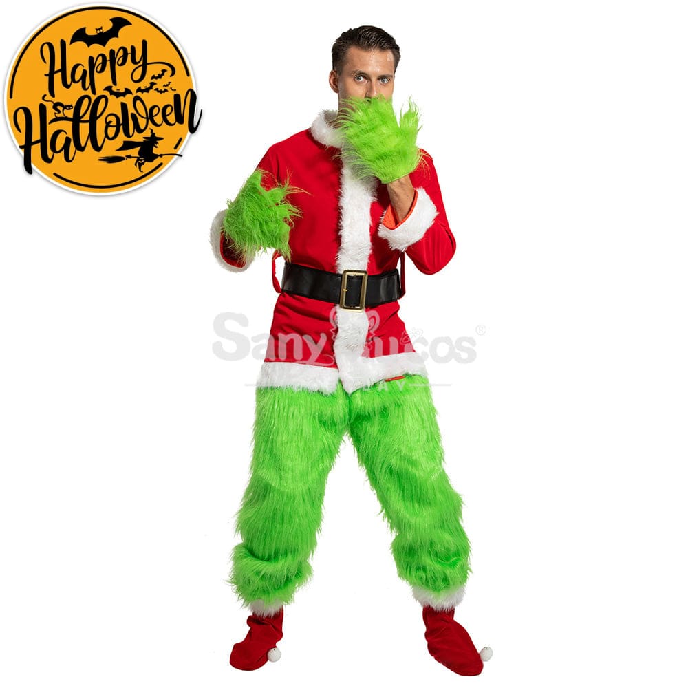 【In Stock】Movie The Grinch Cosplay Costume Costumes