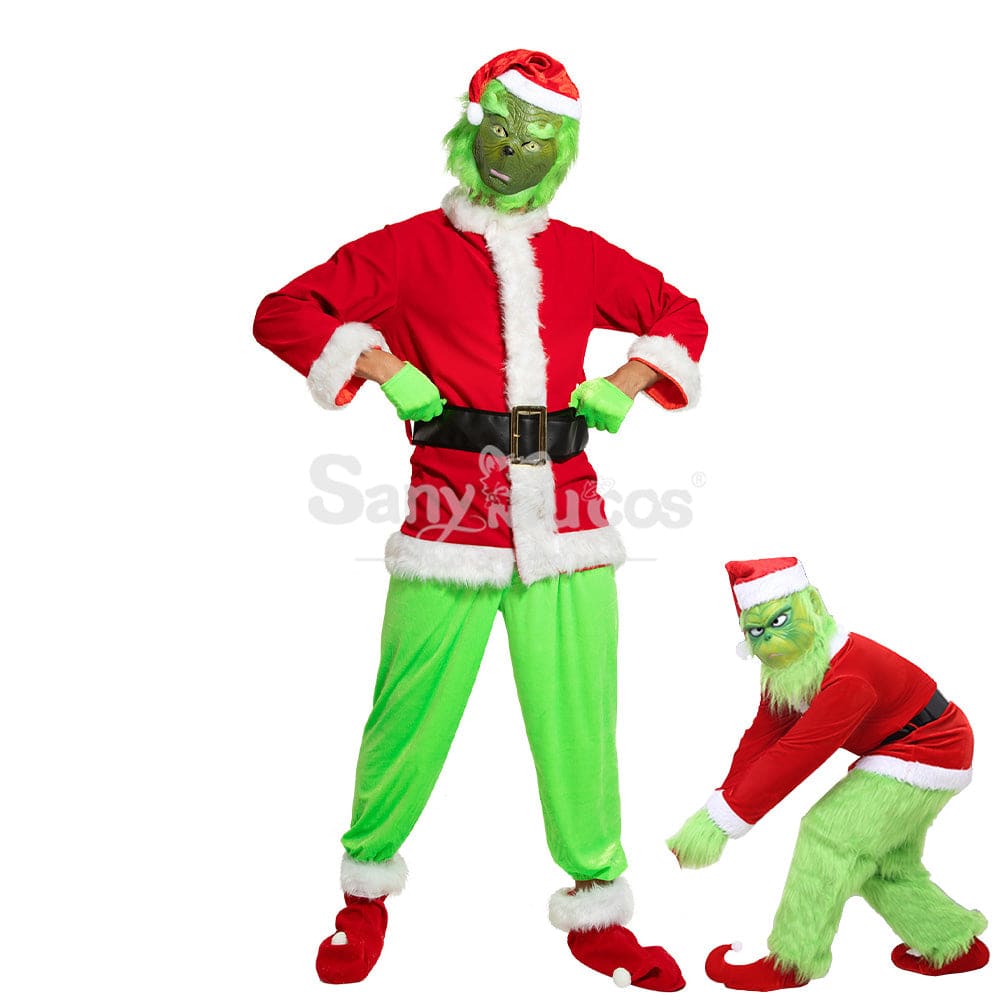 【In Stock】Movie The Grinch Cosplay Costume Costumes