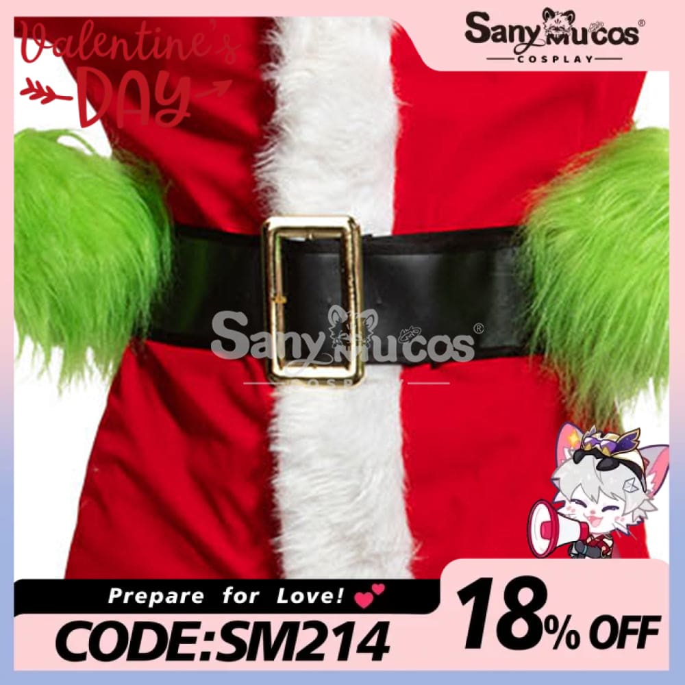 【In Stock】Movie The Grinch Cosplay Costume Costumes