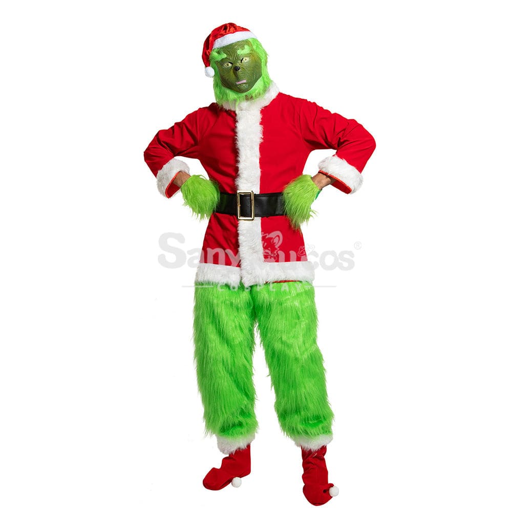 【In Stock】Movie The Grinch Cosplay Costume Costumes