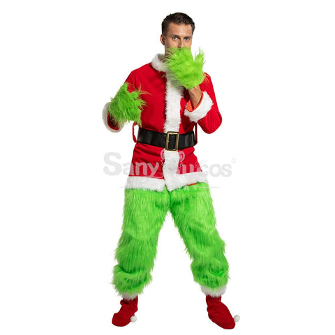 【In Stock】Movie The Grinch Cosplay Costume Costumes