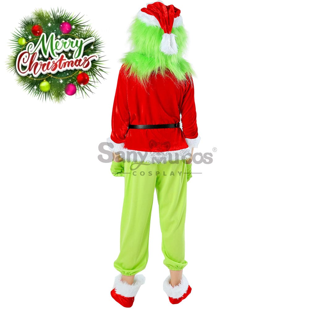 【In Stock】Movie The Grinch Cosplay Costume Kid Size Costumes