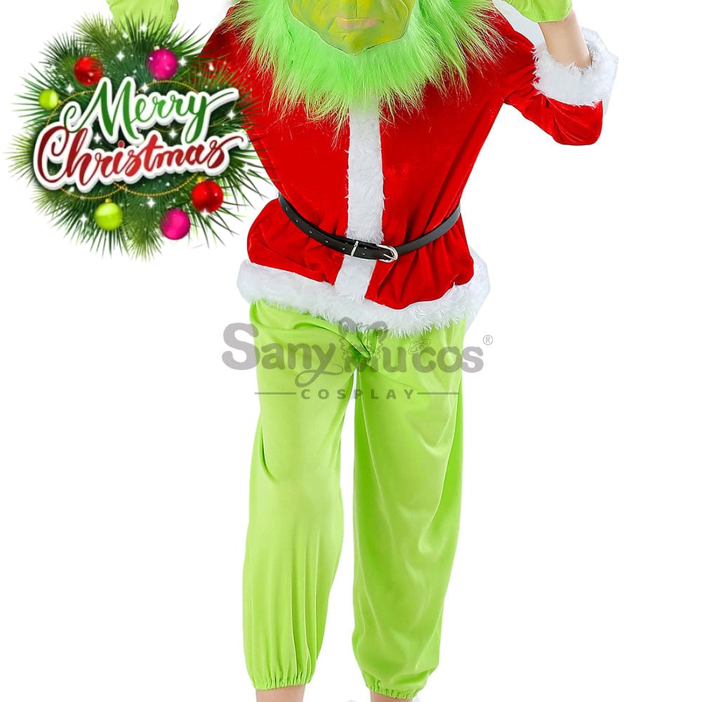 【In Stock】Movie The Grinch Cosplay Costume Kid Size Costumes