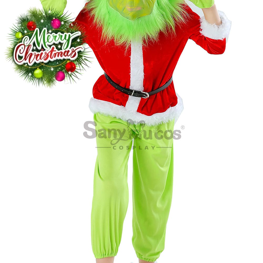 【In Stock】Movie The Grinch Cosplay Costume Kid Size Costumes