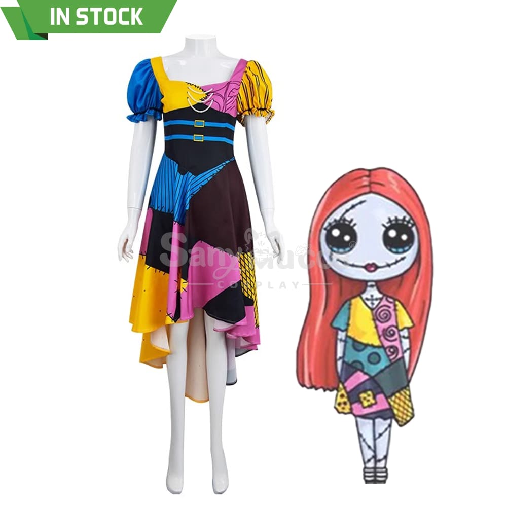 【In Stock】Movie The Nightmare Before Christmas Cosplay Sally Costume Costumes