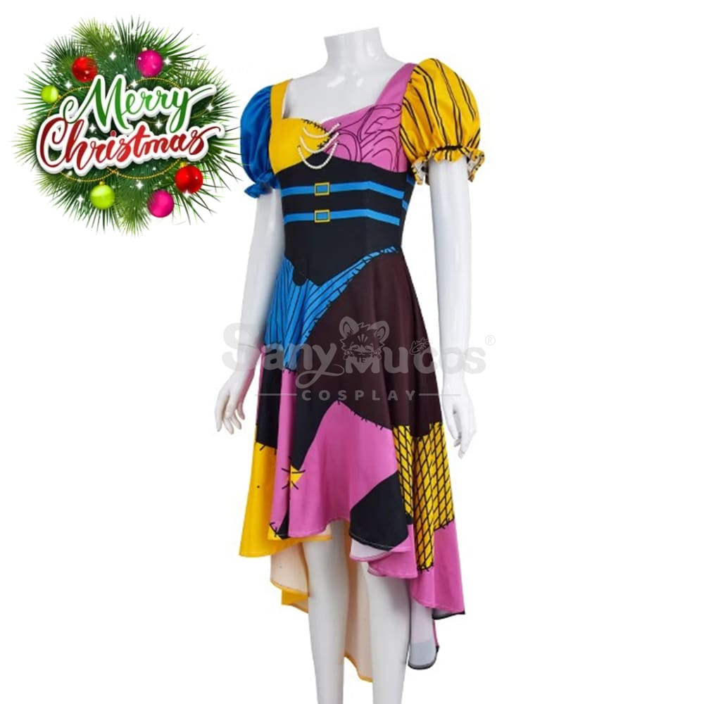 【In Stock】Movie The Nightmare Before Christmas Cosplay Sally Costume Costumes