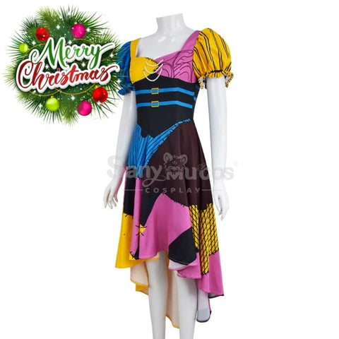 【In Stock】Movie The Nightmare Before Christmas Cosplay Sally Costume Costumes