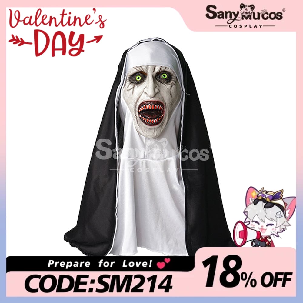 【In Stock】Movie The Nun Cosplay Devil Mask Prop 1