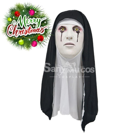 【In Stock】Movie The Nun Cosplay Devil Mask Prop 2