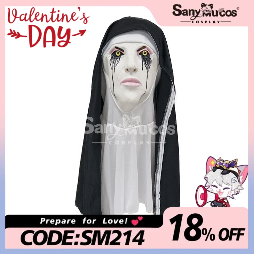 【In Stock】Movie The Nun Cosplay Devil Mask Prop 3