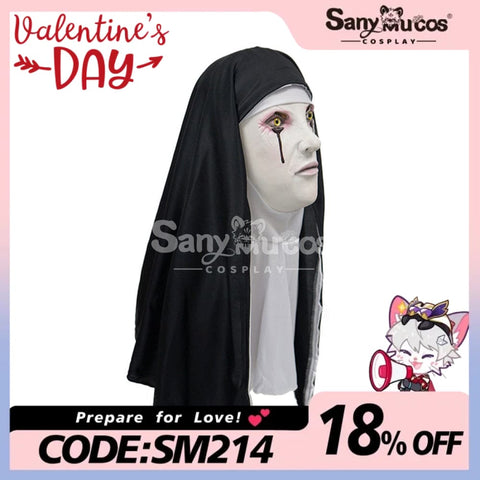 【In Stock】Movie The Nun Cosplay Devil Mask Prop