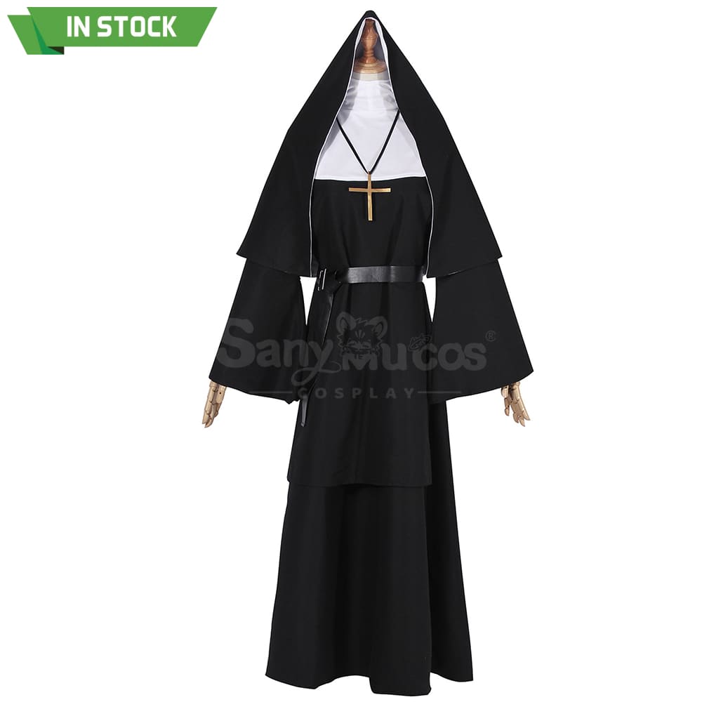 【In Stock】Movie The Nun Cosplay Valak (Black) Costume Costumes