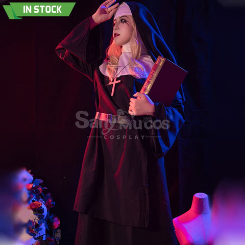 【In Stock】Movie The Nun Cosplay Valak (Black) Costume Costumes